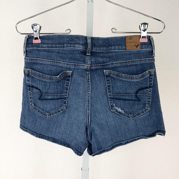 American Eagle Outfitters Denim Short Shorts - Picture 2 of 5